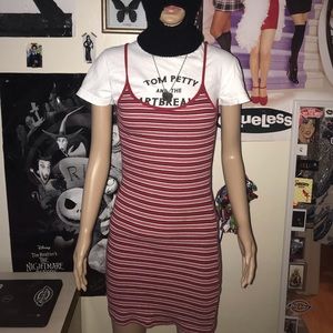 Red Brandy Melville Bodycon Dress